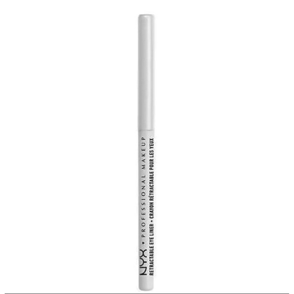 NYX Retractable Eye Liner - Waterproof, Twist-up Eye Liner Pencil, White Sealed - Picture 1 of 5
